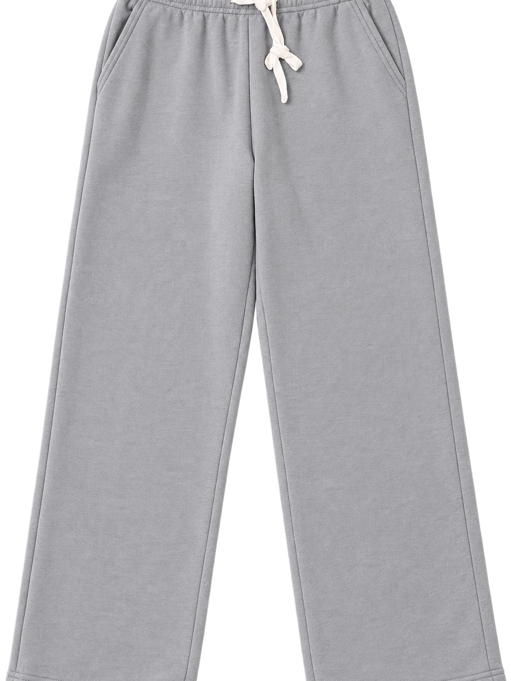 2-Piece Size Small Sweatpants Set – Gray & Tan Brown